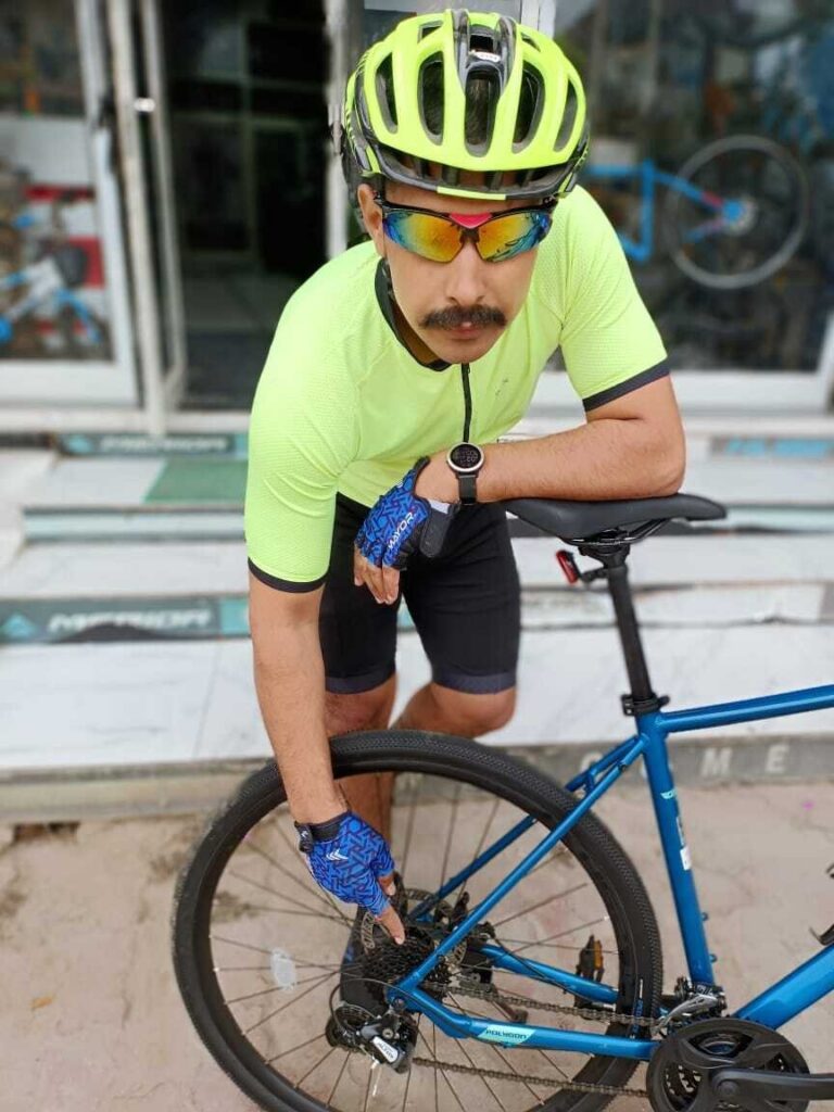 Hybrid Bike with Rear Gear Assy 