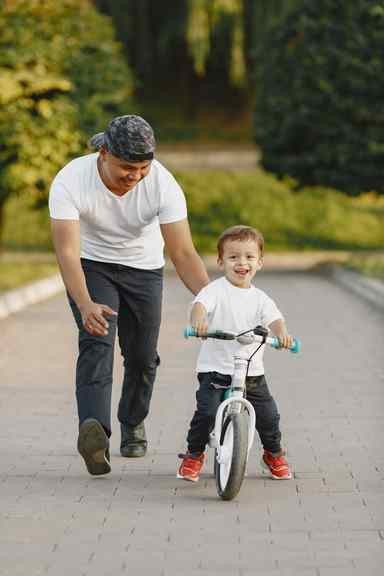 Remove Pedals while teaching your kid how to ride