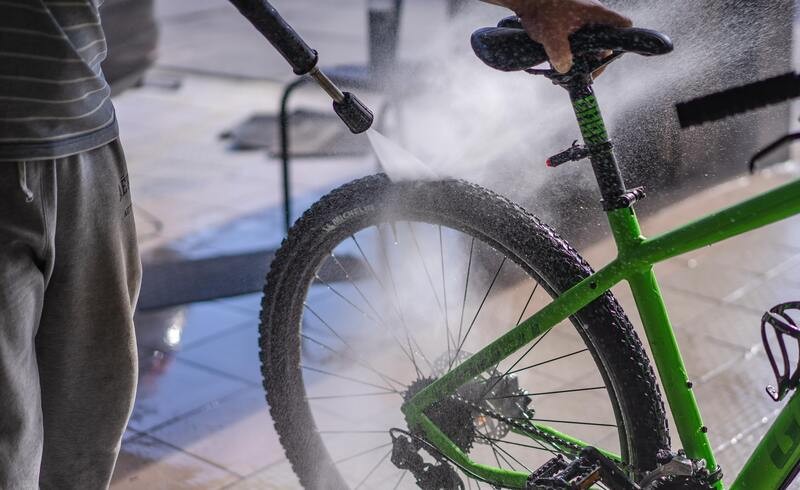 how to clean a bike